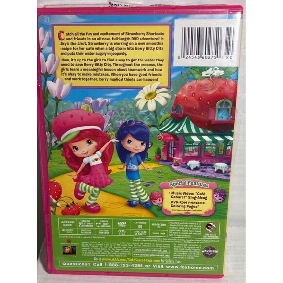 The Strawberry Shortcake DVD Skys The Limit 2009 Movie - Picture 2 of 6